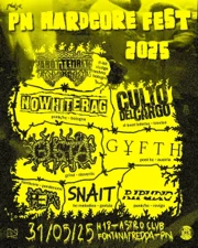 CULTO DEL CARGO - D-beat crust hc band from Italy (TV/VI/TN) - Gig flyer 31/05/25